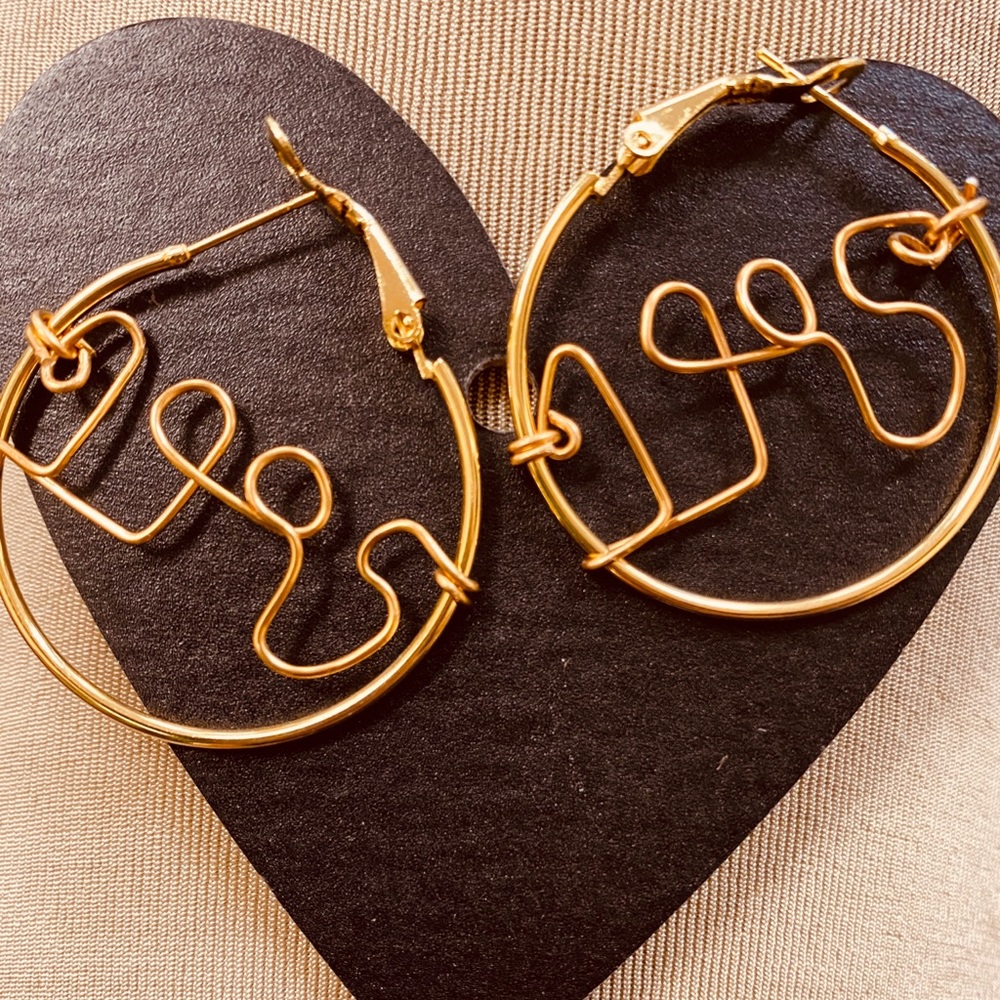 Custom earrings